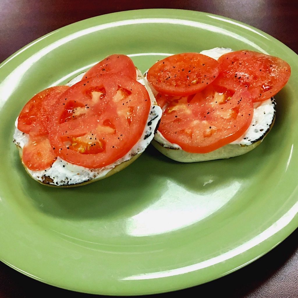 Everything but the lox from the secret menu at Bradley University. 